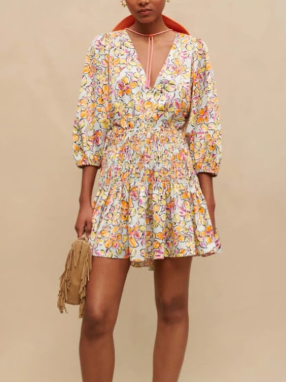 MAJE Short Printed Dress